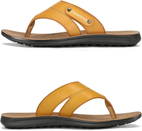 Miniatura 5 de Harssidanzar Sandalias planas para hombre, estilo vintage, cómodas, ligeras, para verano, playa, KM216