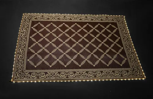 Miniatura 9 de Estera reversible Reversible Mats 119127, color marrón/beige de 9 x12 pies, Beige