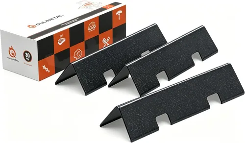 Miniatura 21 de QuliMetal Barras Saborizadoras de 15.3 pulgadas para Parrillas Weber Spirit E310, Spirit 300, Spirit II 300, E315 E320 E330 S310 S315 S320 S330