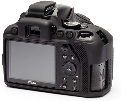 Miniatura 4 de easyCover - Funda de silicona para cámara - Protección para tu cámara - Nikon D3500 - negro