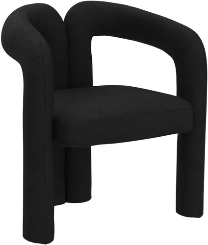 Miniatura 5 de Modernas sillas de comedor de terciopelo tapizadas, con respaldo curvado, cómoda silla auxiliar para cocina, comedor, sala de estar