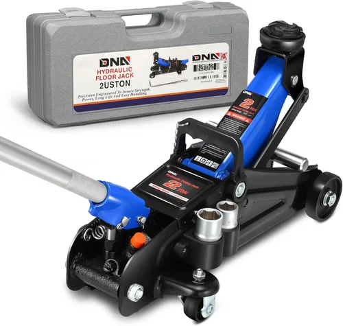 Miniatura 14 de DNA Motoring TOOLS-00234 Gato Hidráulico de Carretilla de Perfil Bajo para Servicio/Piso, Capacidad de 2 Toneladas (4000 libras), Rango de Elevación