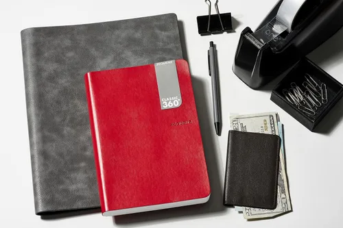 Miniatura 9 de Classic 360 Serie Signature, Tamaño: A5 Grande, Color: Rojo, Papel: En Blanco, Cuaderno de Tapa Blanda, Diario Encuadernado Suave, 5.75" x 8.25
