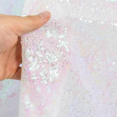 Miniatura 30 de Pardecor The Yard - Tela de lentejuelas con purpurina de 1 yarda, tela de malla, secuencia, tela de lino para coser tela brillante