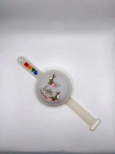 Miniatura 3 de NOYO GliPpiN (RGB) - Disco para ansiedad y ventilador iluminado original (Pascua feliz)