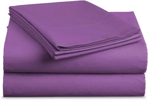 Miniatura 32 de Juego de sábanas de algodón 100 % 6 piezas de 400 hilos de lujo juego de sábanas para cama (color)