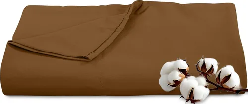 Miniatura 28 de Royale Linens Sábana encimera de 300 hilos de 100 % algodón peinado de fibras largas, súper suave, sábanas encimera, la sábana encimera
