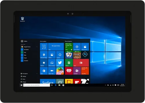 Miniatura 2 de VidaMount Carcasa VESA negra compatible con Microsoft Surface Pro 7+, Pro 7, Pro 6, Pro 5, Pro 4 Negro