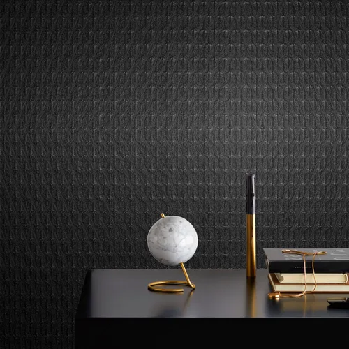 Miniatura 16 de Papel Tapiz 3D Despegar y Pegar Papel de Contacto Negro 15.7'' X 118'' Papel de Pared Amigable para Inquilinos Papel Tapiz PARA Gabinetes y Cajones