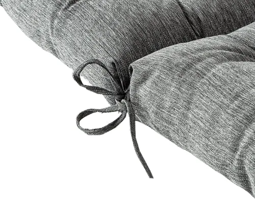 Miniatura 5 de QILLOWAY Cojín copetudo para silla de exterior, impermeable, 43 x 20 x 4 pulgadas, antideslizante, almohadilla de repuesto para muebles de mimbre