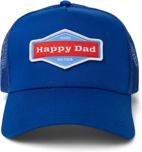 Miniatura 24 de Sombrero de camionero de Happy Dady, sombreros de moda para hombre con parte trasera de malla transpirable, cierre a presión, regalos de cumpleaños