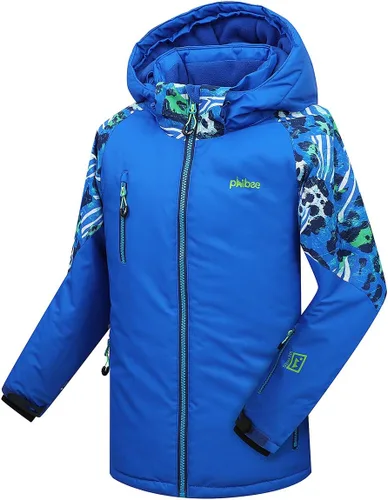 Miniatura 3 de PHIBEE Chaqueta de esquí impermeable transpirable para niños grandes
