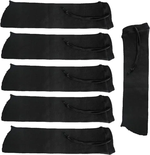 Miniatura 8 de GUGULUZA Calcetines extra gruesos para pistolas, calcetín de pistola para pistola, paquete de 4/5/6 fundas de pistola tratadas de silicona de punto