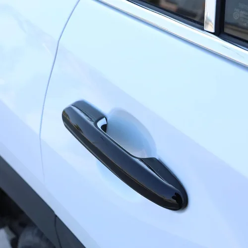 Miniatura 6 de para Toyota RAV4 2019-2025 Tapa de Manija de Puerta, para Toyota Highlander 2020-2025 Tiras Decorativas Deportivas Cromadas para Exterior