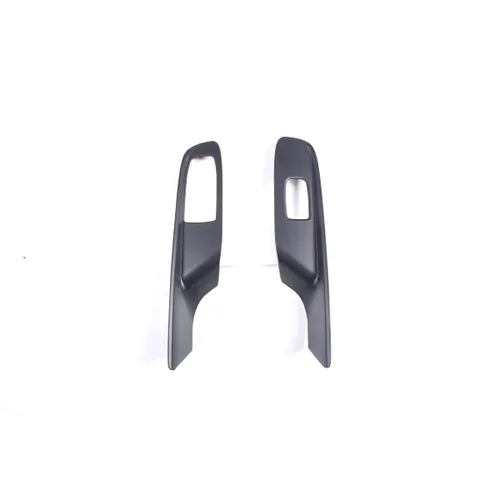 Miniatura 11 de Cubierta para interruptor de elevación de ventana compatible con Chevrolet Corvette C8 2020-2023, accesorios C8 (patrón de fibra de carbono)
