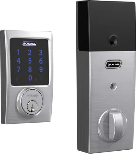 Miniatura 16 de Schlage Connect BE469ZP CEN 716 - Cerradura de seguridad inteligente con alarma incorporada, moldura Century en bronce envejecido