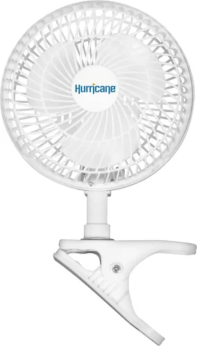 Miniatura 11 de Hurricane Ventilador de pared oscilante clásico de 16 pulgadas con 3 ajustes de velocidad, color blanco