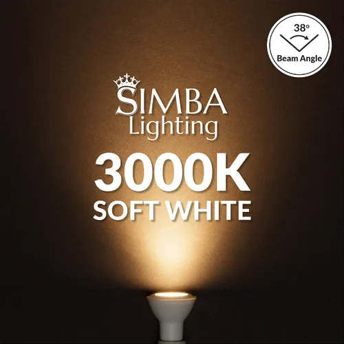 Miniatura 6 de Simba Lighting Bombilla LED PAR20 de 6 W 38 grados regulable (paquete de 6 unidades) para lata empotrada de interior, campana extractora y exterior