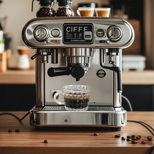 Miniatura 5 de Juego de 6 tazas de cristal para café espresso con platillos y cucharas de acero inoxidable, aptas para lavavajillas, para té, chocolate caliente