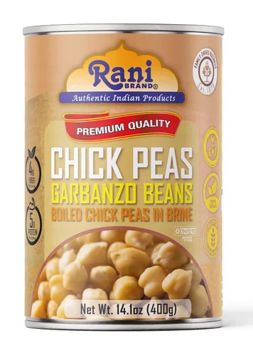Miniatura 16 de Garbanzos Rani (Kabuli Chana) 128 onzas (8 libras) 3.63kg x paquete de 5 (total de 40 libras) a granel ~ Todo natural Vegano Sin gluten Sin