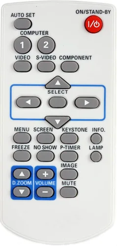 Miniatura 8 de 45.78901G001 Control remoto para proyector Eiki EK-610U, EK-611W, EK-612X, EK-620U, EK-621W, EK-800U, EK-810U, EK-811W, EK-812U, EK-815U, EK-818U