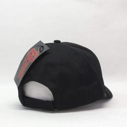 Miniatura 4 de David Bowie Flash 1978 World Tour Gorra de béisbol oficial ajustable, Gira mundial de 1978