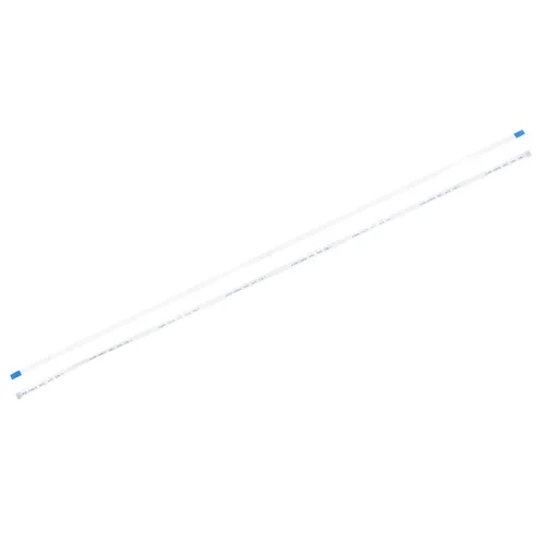 Miniatura 60 de uxcell Cable plano flexible, 10 pines de 0.020 in de paso de 5.906 in FPC FFC cable de cinta flexible para TV LCD, reproductor de DVD, laptop, 5