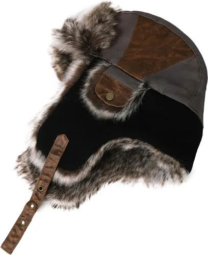 Miniatura 25 de Comhats Gran XL Trapper Trooper Caza Cálido Oído Solapa Rusia Ushanka Invierno Esquí Clima Frío Bombardero Sombreros para Hombres