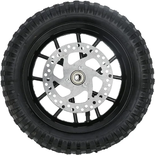 Miniatura 11 de Neumático y llanta delantera de 12.5 x 2.75 pulgadas, neumático de goma + llanta de metal, mini rueda delantera de bicicleta, para mini motocross