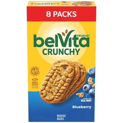 Miniatura 30 de belVita Galletas de desayuno con canela y azúcar morena, 12 paquetes (4 galletas por paquete)