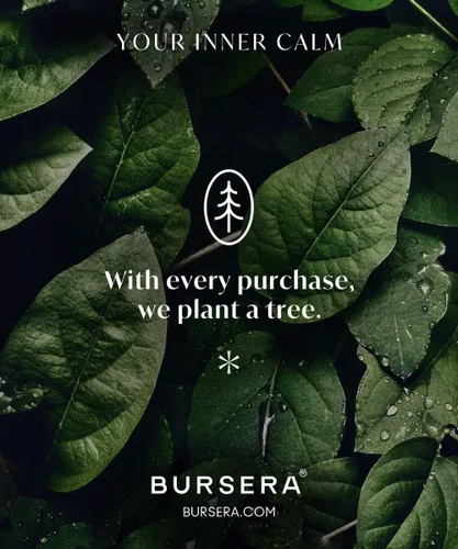 Miniatura 6 de Bursera Cuenco de cerámica de ónix, árbol plantado con cada pedido, cuenco decorativo con ranura lateral para fósforos, cuenco para quemaduras