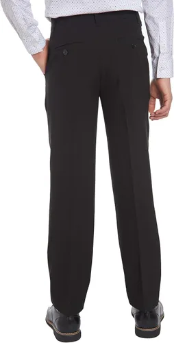Miniatura 2 de Calvin Klein Boys' Flat-Front Bi-Stretch Dress Pant, Straight Leg Fit, Belt Loops & Front Pockets