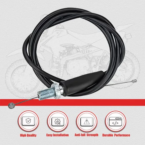 Miniatura 6 de Cable del acelerador de 46 pulgadas para Honda CRF50 XR50 Z50 Z50R XR70 CRF70 XR80 CRF80 XR100 CRF100 50cc 70cc 90cc 110cc 125cc 140cc motor de 4
