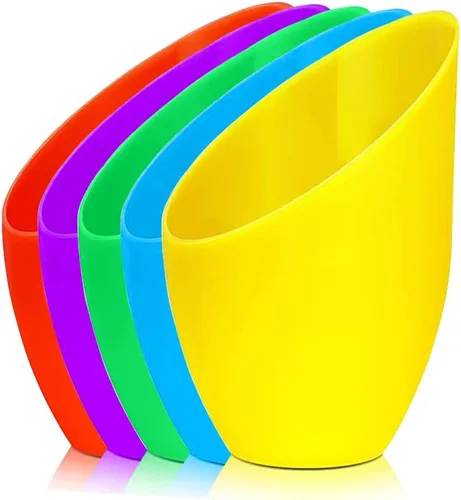 Miniatura 11 de Paquete de 2 pantallas de plástico, 5.7 pulgadas de alto, 4.1 pulgadas de diámetro, adaptador de 1.65 pulgadas, pantalla de plástico de repuesto