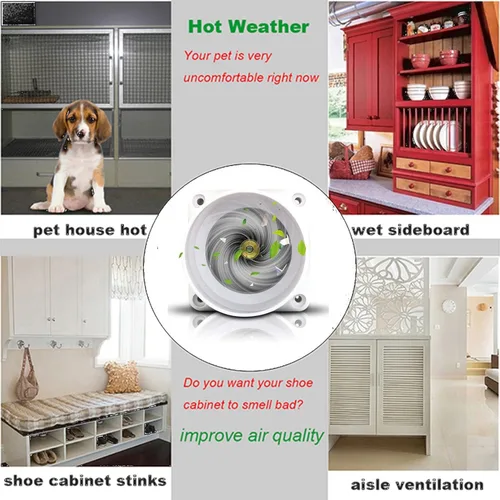 Miniatura 4 de Ventilador de conducto en línea Ventilador extractor de 2 pulgadas 12 V, ventilador de escape de ventilación de 6 W con controlador de velocidad