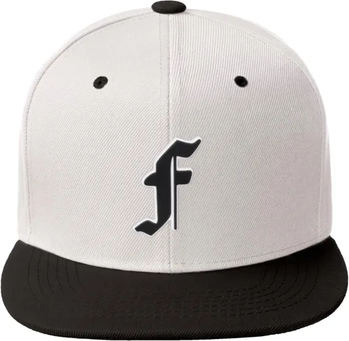 Miniatura 1551 de Daxton Gorra clásica con visera de billete plano con letras del alfabeto inglés antiguo de la A a la Z