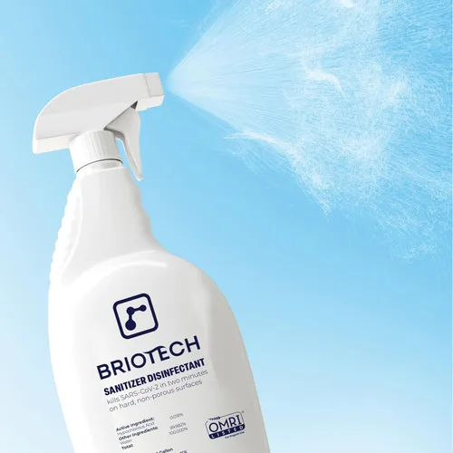 Miniatura 4 de BRIOTECH Desinfectante de ácido hipocloroso, mata el 99.99% de los virus y bacterias, elimina el olor, suave, control de moho, para dormitorios