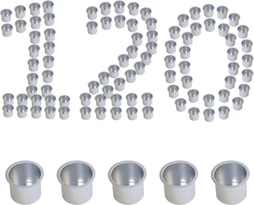Miniatura 12 de GSE Games & Sports Expert Portavasos de aluminio jumbo, portavasos para mesas de póquer de casino, escritorios de trabajo, barcos, casas rodantes