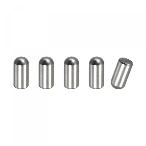 Miniatura 10 de uxcell Pasadores de clavija de 0.197 x 1.969 in, 5 piezas de acero inoxidable 304 de cabeza redonda plana biselada, pasadores de litera, pasadores