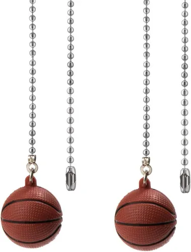 Miniatura 3 de Baseball Ceiling Fan Pull Chain Decorative Extension Light Pull Chain Set,Sport Theme Fan String Charm Decorative Extension,Fan Light Chains