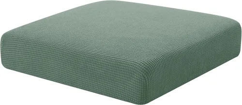 Miniatura 68 de Hokway Fundas de cojín elásticas para sofá Fundas de cojín para sofá Fundas de cojín de asiento de sofá Funda protectora de cojín(Chocolate, Mediano)