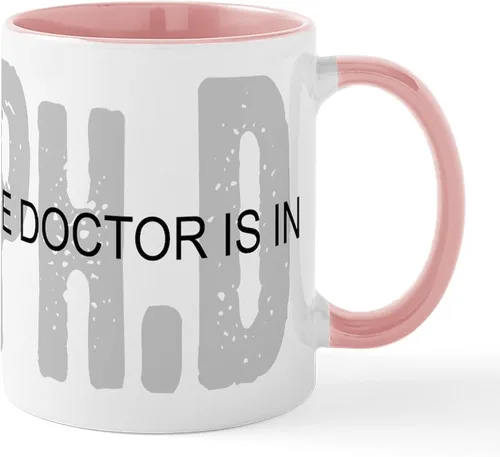 Miniatura 33 de CafePress Knitting Phd (Projects Half D Mug 11 oz (11.0 fl oz) Taza de café de cerámica