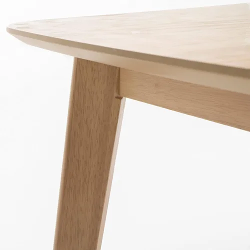 Miniatura 8 de Christopher Knight Home Mesa de comedor de madera Nyala, acabado de roble natural