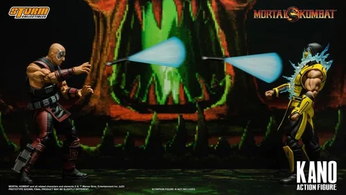 Miniatura 3 de Storm Collectibles Figura de acción Mortal Kombat Kano a escala 1/12