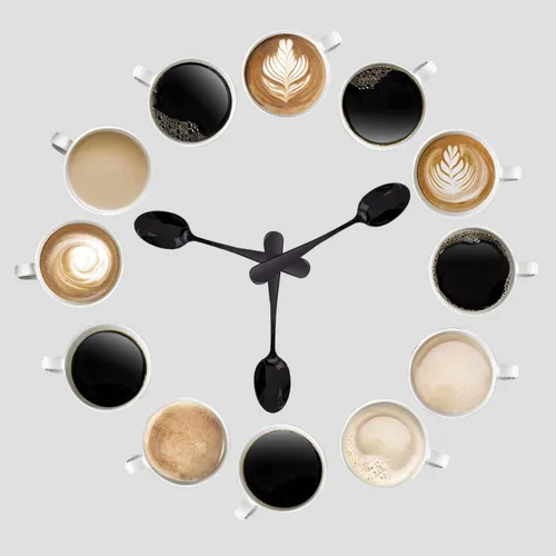 Miniatura 6 de 8pcs Demitasse Espresso Cucharas, 4.9 pulgadas de acero inoxidable Mini cuchara de café cucharas pequeñas para postre (negro)
