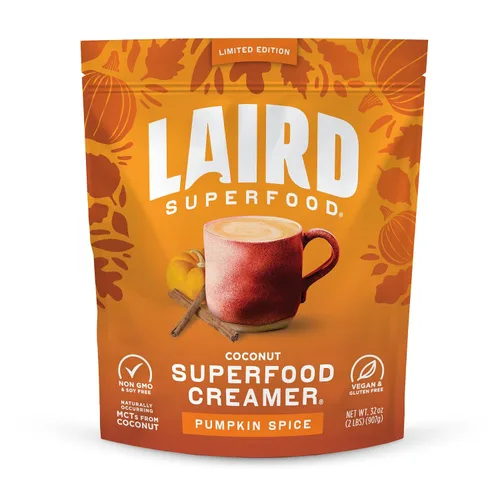 Miniatura 12 de Laird Superfood Creamer - Crema en polvo sabor a cacao, 8 onzas