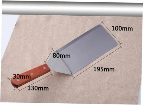 Miniatura 6 de BESTonZON espátula para panqueques aleta asado espátulas turner espátula volteador de bistec barbacoa espátula de carne utensilio de cocina