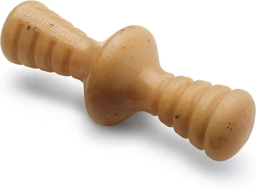 Miniatura 10 de Benebone Bacon Stick - Juguete masticable duradero para perros masticadores agresivos, tocino real, fabricado en Estados Unidos, mediano