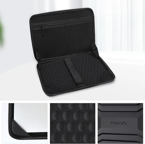 Miniatura 3 de MOSISO Funda rígida para laptop de 13 a 14 pulgadas, impermeable, a prueba de golpes, compatible con MacBook Neo 13/Air 13.3 13.6/Pro 13/14, HP Dell