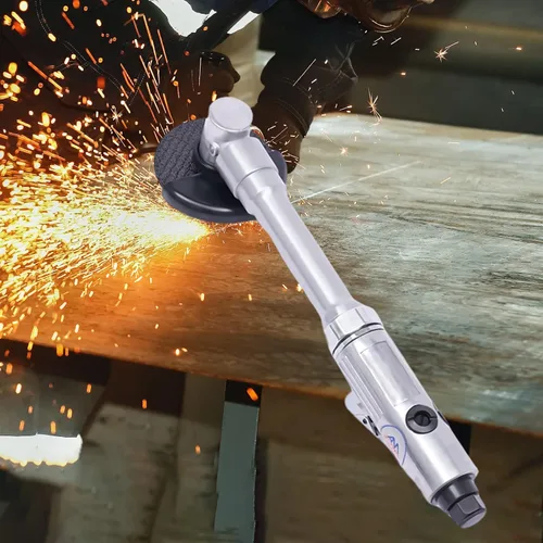 Miniatura 2 de Amoladora angular neumática, herramienta de corte neumática de 18000RPM 90PSI, máquina de corte de 3 "/75 mm con mango largo para pulido, corte